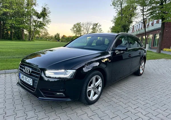 audi Audi A4 cena 42500 przebieg: 249000, rok produkcji 2013 z Malbork